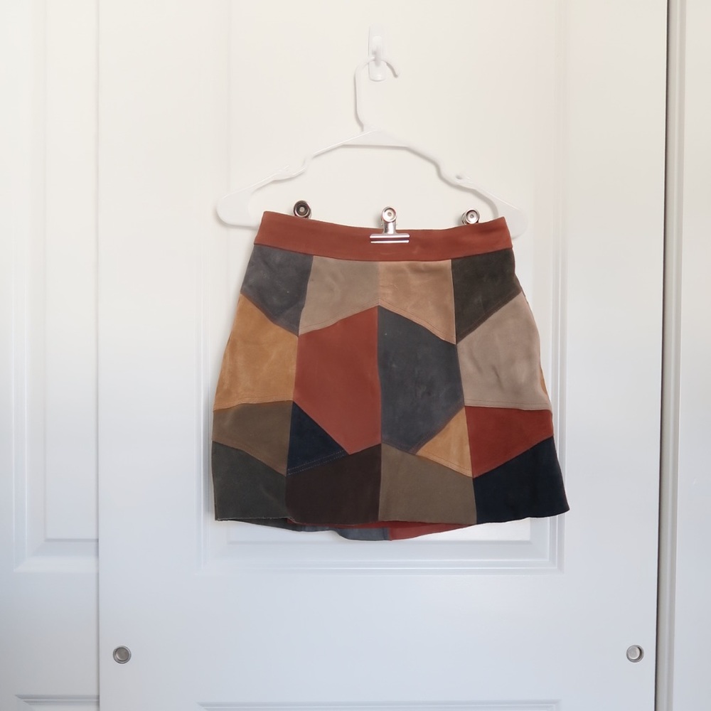 🚫SOLD zara trafaluc suede skirt - Picture 2 of 3